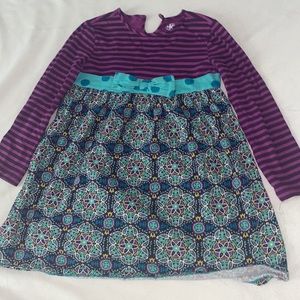 Girls long sleeved dress